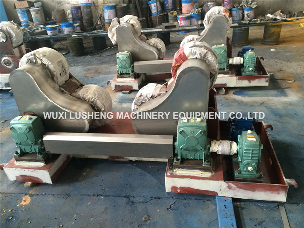 Mongolia 10 tons self-aligning welding rotator